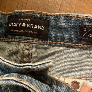 Lucky Brand Blue Washed Denim Jeans